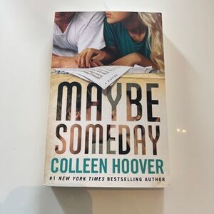 Maybe Someday Book by Colleen Hoover